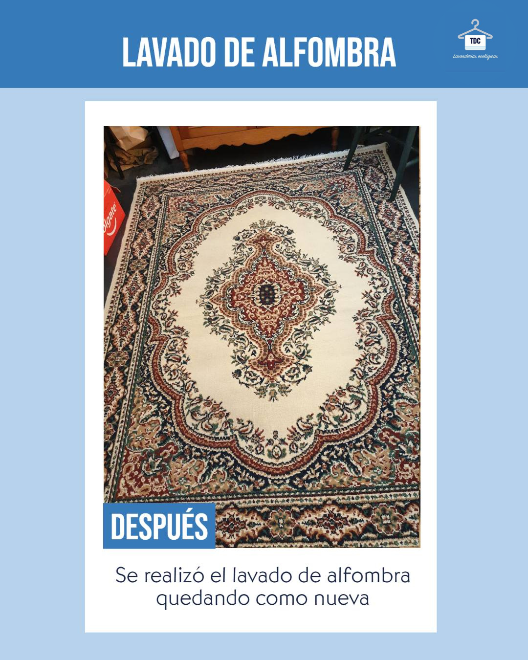 Lavado Alfombras Despues