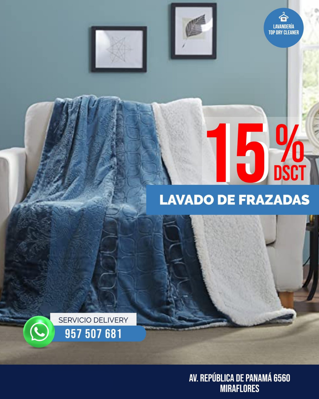 Lavado Frazadas