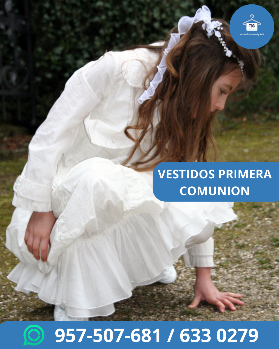 Lavado Vestido Primera Comunion