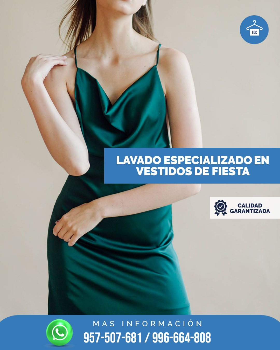 Lavado Vestido Seda