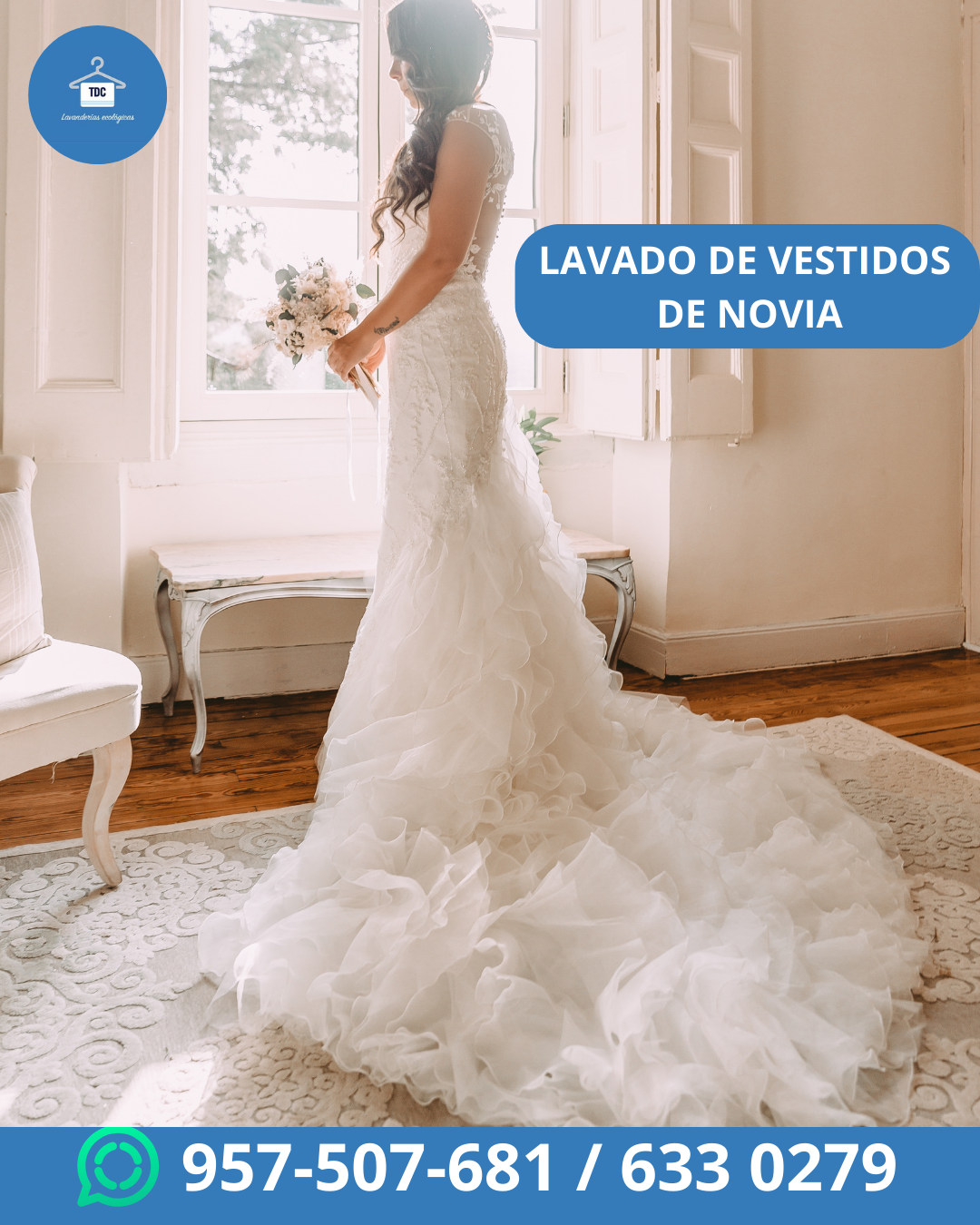 Lavado Vestido de Novia
