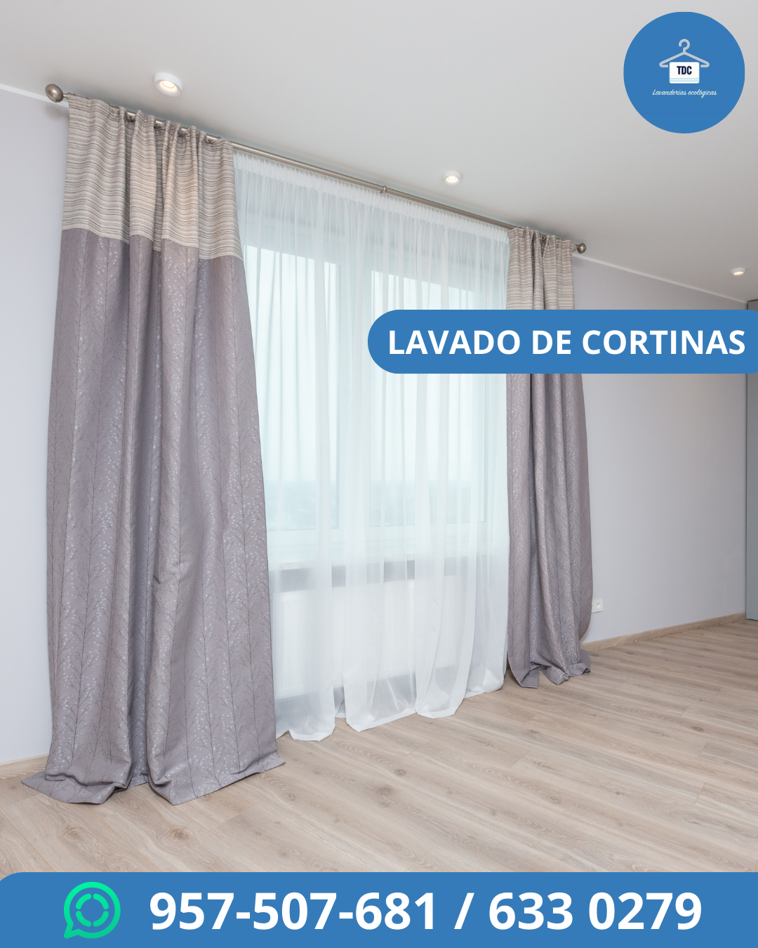 Lavado de Cortinas